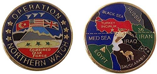 Operacija Iraqi Freedom United We Stande Challenge Kolekcionarni novčiće Logo Metal Lucky Poker Chips &