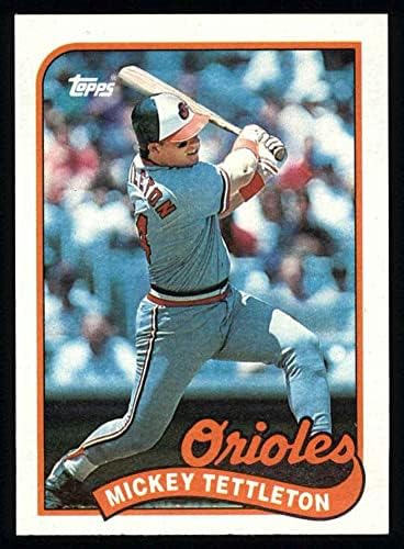 1989 TOPPS # 521 Mickey Teltleton Baltimore Orioles NM / MT Orioles