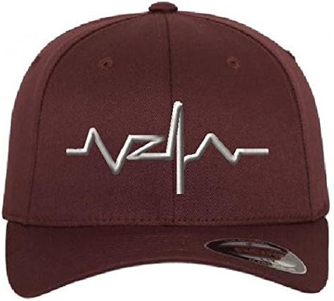 Venezuela Vinotinto Cardiograma Personalizada Prilagodljiva kapa šešir Gorra S / M, L / XL Maroon