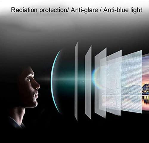Zaštita ekrana monitora protiv odsjaja za radnu površinu od 32-75 inča-zaštita za oči filterski Film za blokiranje plavog svjetla za TCL / Samsung / Toshiba / Sony / LG / Hisense TV ekran/Clear / 75 inča 1645x930mm