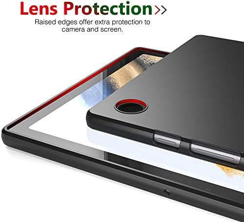 Galaxy Tab A8 Case 10,5 inča 2022, SM-X200 / X205 / X207 Kućište, tanka i meka tableta Zaštitni poklopac za Samsung Galaxy Tab A8 10,5 2022, crna