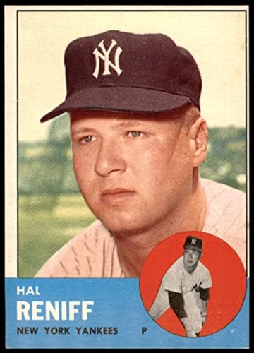 1963 FAPPS # 546 Hal Reniff New York Yankees VG Yankees