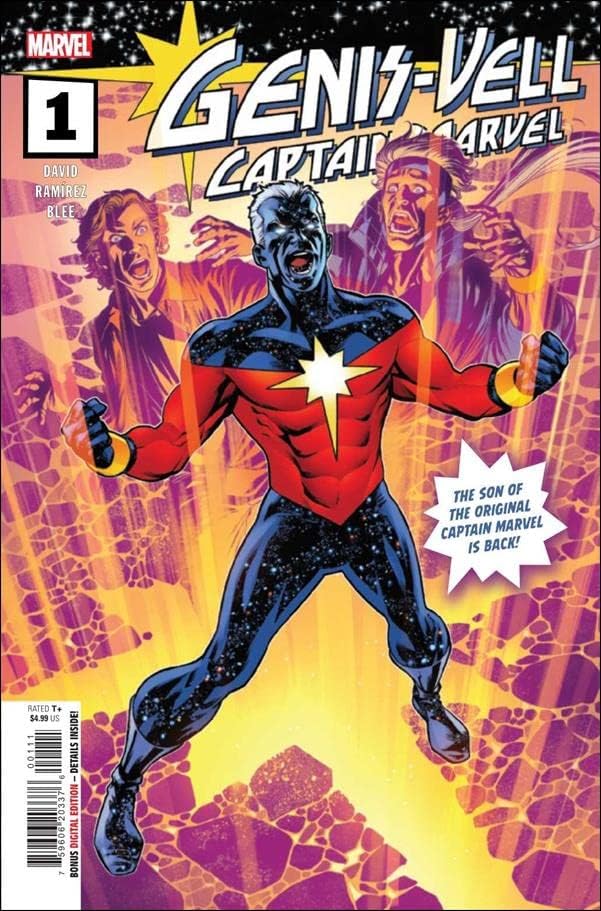 Genis-Vell: Kapetan Marvel #1 VF / NM; Marvel comic book / Peter David