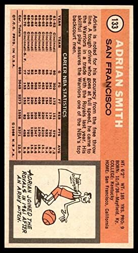 1970. topps # 133 Adrian Smith Zlatni državni ratnici Ex / MT + Warriors Kentucky
