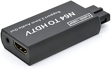 Ruiqas igra konzola za HDMI-kompatibilni konverter za N64/ SNES / NGC sa 3. 5mm Audio izlaz Plug - Play