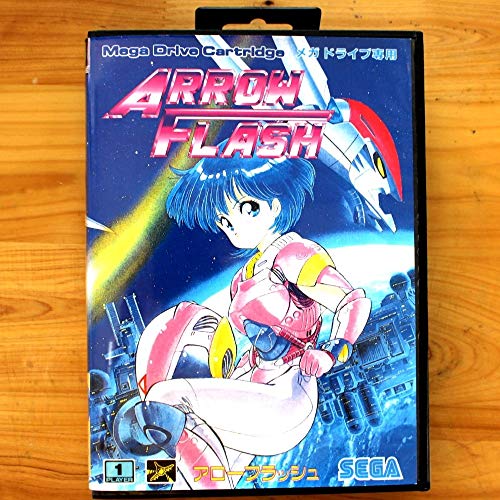 Romgame arrow Flash 16-bitna Sega MD Game karta s maloprodajom za Sega Mega Drive za Genesis američku školjku