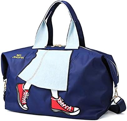 TYXL Oxford ženska torba ženska torba za teretnicu torba velikog kapaciteta putna torba u boji Bump torba djevojka u suknji i platnene cipele 36-55L