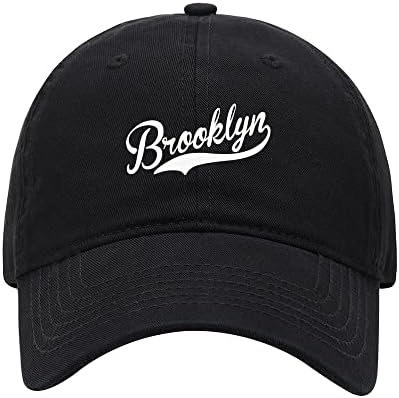 L8502-LXYB muške kape za bejzbol Brooklyn ispisani pamučni pamučni kapu za pamučne kape