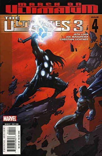 Ultimate 3 # 4 VF ; Marvel comic book / Joe Madureira