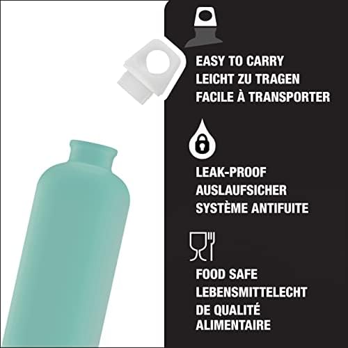Sigg - Aluminijska boca za vodu - Lucid Glacier Touch - sa vijčanom poklopcem - nepropusna - lagana - BPA Besplatno - Tirkizna - 34 oz, plava