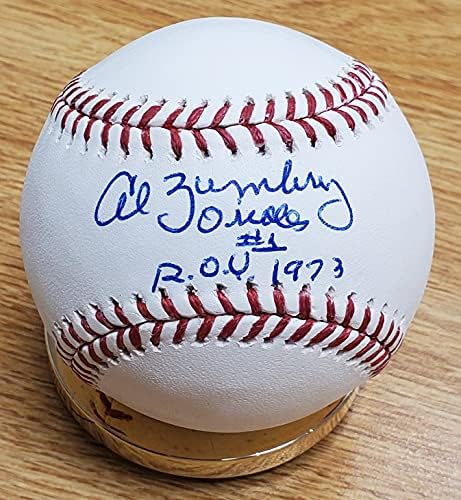 Autographing al bumbry Roy 1973 Službena baseball-baseball - autogramirani bejzbol