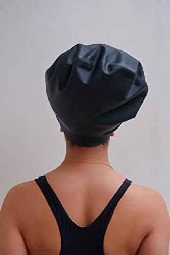 Aquaspirit Plivač za duga i debela Afro kosa za žene X-velike silikonske kape