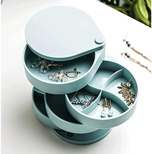 WYBFZTT-188 kutija za nakit, rotirajuća dizajna, četiri klasifikacija sloja, trodimenzionalno spremište,