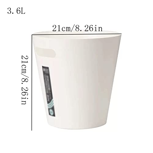Lucbei smeće 3.6L / 8.3L Kamen za smeće za domaćinstvo može, veliki prečnik, toalet, uredski papir za otpadne papire