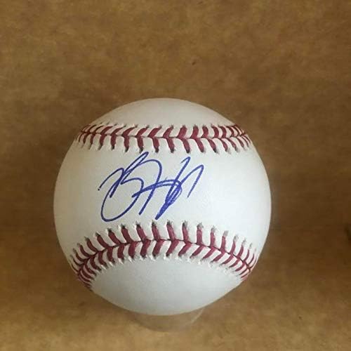 Brett Honeywell Tampa Bay Rays Rookie Godina potpisana Auto M.L. Baseball Bac R42062