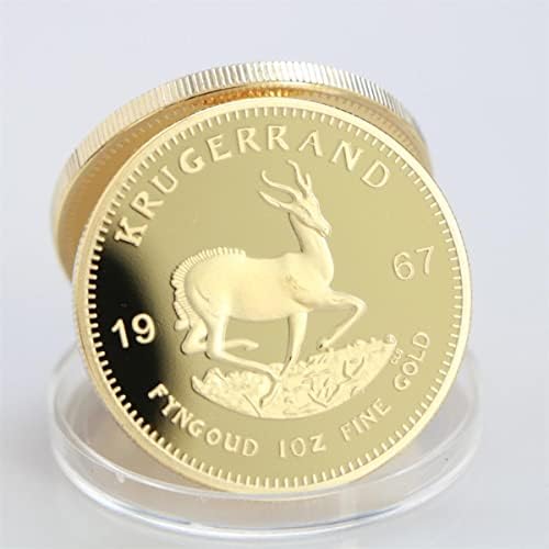 2020. južna Afrika Južna Afrika Kruger Gold Coin Predsjednička prigodna kovanica sa kovanicama za medalju