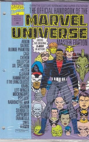 Službeni priručnik Marvel univerzuma Master izdanje #23 VF / NM ; Marvel comic book / novo / zapečaćeno
