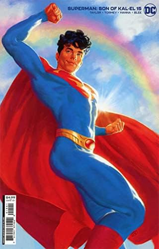 Superman: sin Kal-El #15a VF / NM ; DC varijanta stripa | kartona