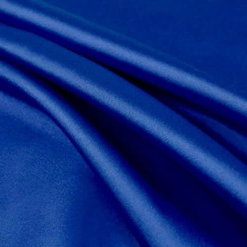 Payton Kraljevsko plava Umjetna svila minimalno rastezljiva Charmeuse satenska tkanina pored dvorišta -