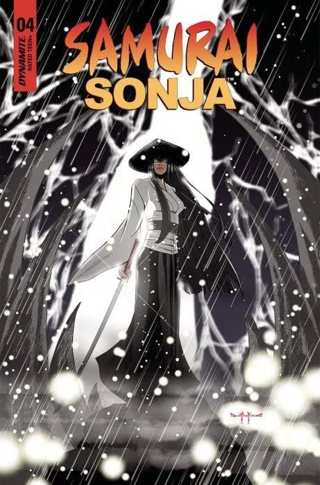 Samurai Sonja # 4C VF / NM; dinamit strip / Red Sonja spin-off