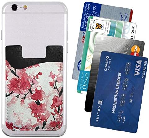 Japanski cvjetni umjetnost 3M ljepila za ljepljivu kartu za kreditnu karticu novčanik futrola torbica za