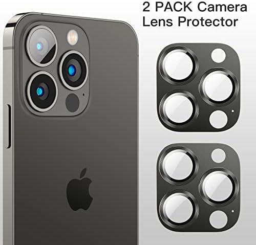 [2 Pakovanje] Auleegei zaštitnik sočiva kamere kompatibilan sa iPhoneom 14 Pro 6.1 inch i iPhoneom 14 Pro