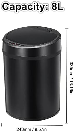 Lxxsh kanta za smeće sa senzorom 8L punjiva automatska pametna kanta za otpad infracrvena indukciona kanta