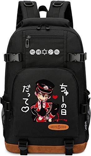 Roffatide Anime WC vezan Hanako Kun ispisani ruksak za slobodno vrijeme ruksak za laptop