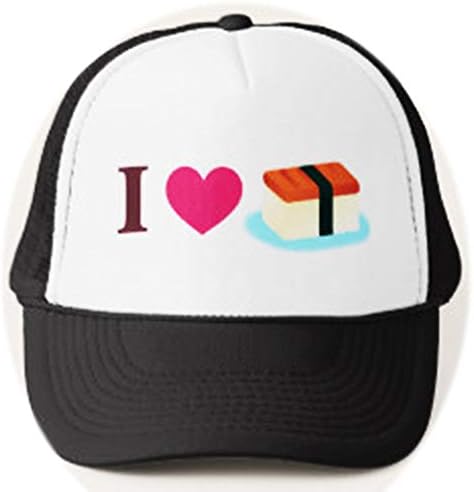 Smiješno Volim spam Sushi kamiondžija šešir volim podesive mreže kamiondžija šešir bejzbol kapu
