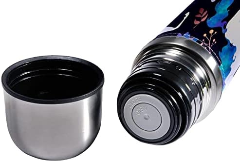 SDFSDFSD 17 oz Vakuum izolirane boce od nehrđajućeg čelika Sportska kavana PUTOVANJE ŠILA FIKSNA KUĆA Omotana BPA besplatna, jednorog cvjetovi uzorak