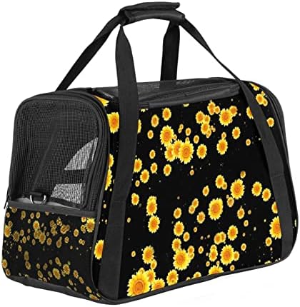 Torba za nošenje suncokreta za kućne ljubimce, ruksak za torbe odobren od aviokompanije, Prijenosna prozračna