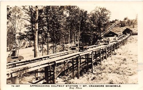 Mount Cranmore, New Hampshire Postcard Real Photo