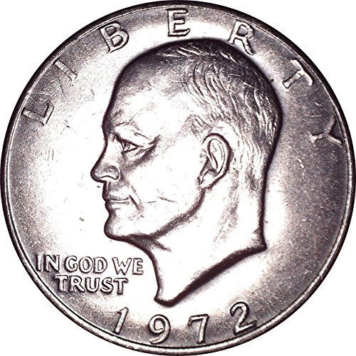 1972 Eisenhower Dolar $1 Sjajan Necirkuliran