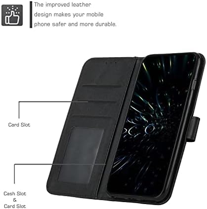 SUPWALL Flip Case kompatibilan za Samsung Galaxy S23 / kožna torbica za telefon / TPU Inner sa postoljem
