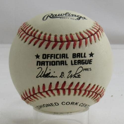 BOB TEWKSBURY potpisao automatsko rolovanje Baseball B119 - autogramirani bejzbol