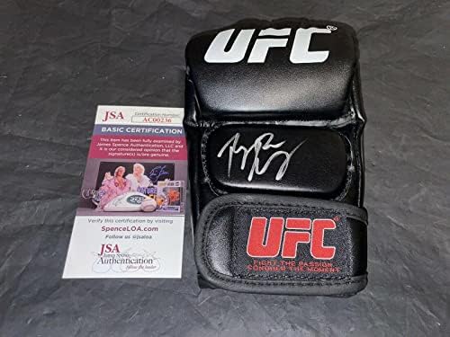 Thug Rose Namajunas potpisala UFC rukavicu šampion JSA Auth # 5-autograme UFC rukavice