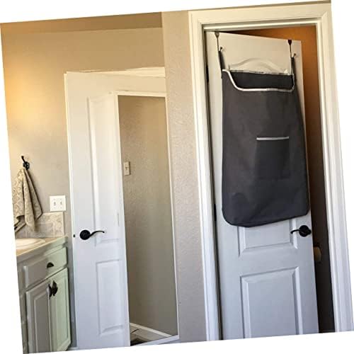 Alipis torba za odlaganje odjeće odjeća jednostavan kućni viseći prostor kupatilo praktična prljava torba štednja siva ostava korpa za pranje veša Organizator odeće za veš