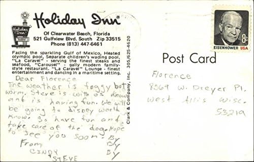 Holiday Inn of Clearwater Beach, Florida Clearwater Beach FL originalna Vintage razglednica
