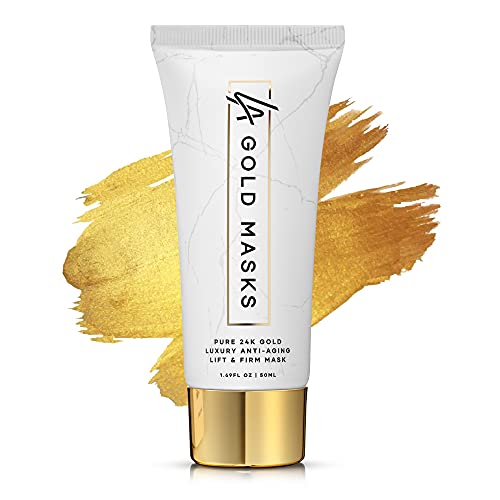 LA zlatne maske - 24k Gold Anti Aging Lift i čvrsto sredstvo za uklanjanje mitesera maska za njegu lica za njegu kože