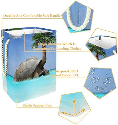 DEYYA kornjača kornjača Palma okeanski talasi morske korpe za pranje veša košare visoki čvrsti sklopivi
