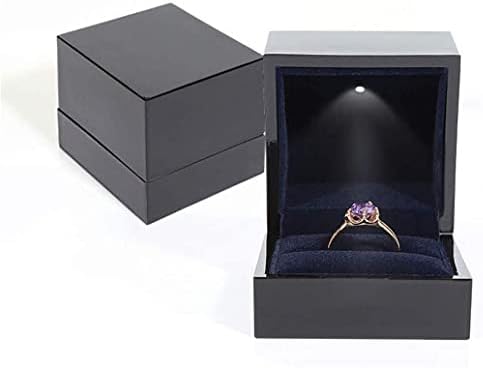Multifunkcionalna kutija za odlaganje nakita verenički prsten kutija naušnice kutija za nakit kovanica sa Led osvetljenim za kutije za nakit velikog kapaciteta / narukvica kutija za nakit / besplatno