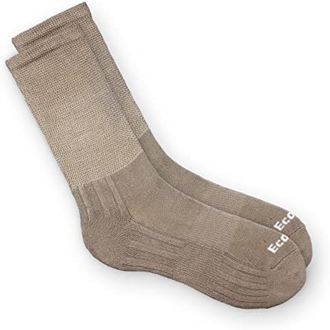 Ecosox bambus viskoza dijabetičane nevezavne čarape za posade za muškarce i žene | Meko, suvo, poboljšava