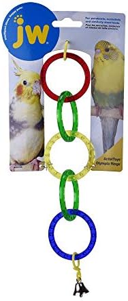 JW PET COMPANY Activityy Olympia Prstenje male ptičje igračke, boje variraju