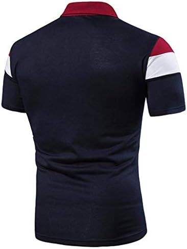 XXBR patchwork polo majice za muške plus veličine, 2021. ljeto navratnik poslovnog stila LATE LATE LATE