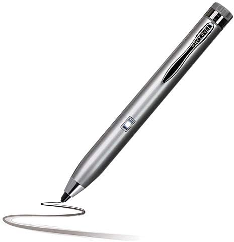 Navitech srebrna mini fine tačana digitalna aktivna olovka za stilus kompatibilna sa Wileyfox Swiftom 2