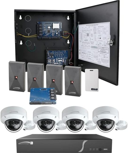 Speco-ACKIT2VID-Speco 4 Sistem kontrole pristupa vratima & amp; Video Integrisani sistem