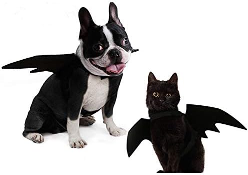Ehdching Cat kostim Halloween Pet Bat Wings Cat Pas Bat kostim