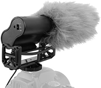 Digitalni NC sačmaši mikrofon sa vetrobranskom staklom i mrtvom mačjom muffom za Nikon D7500
