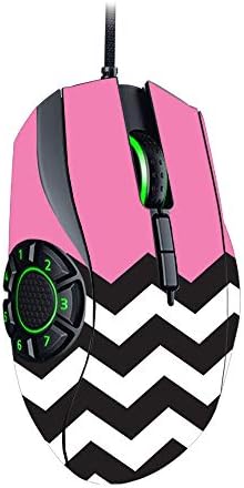 Monyykins kože Kompatibilan je s Razer Naga Hex V2 Gaming Mouse - Pink Chevron | Zaštitni, izdržljivi i