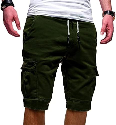 Teretne kratke hlače, muške ljetne casual na otvorenom casual patchwork džepovima kombinezone sportske alate